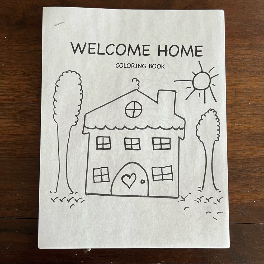 Coloring Book”Welcome Home” - Picture 3 of 6